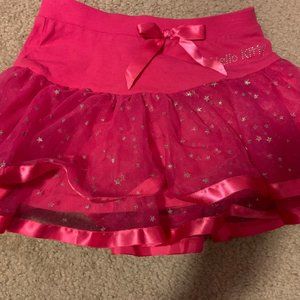 A pink Hello kitty skirt